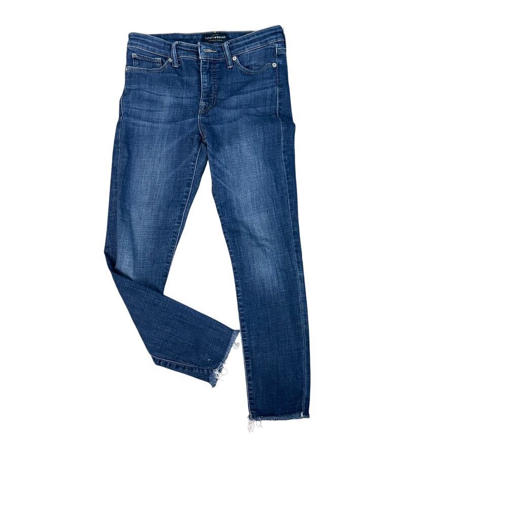 Lucky Brand Ava Skinny Size 4 Sz 27 Casual Stretch Denim Jeans